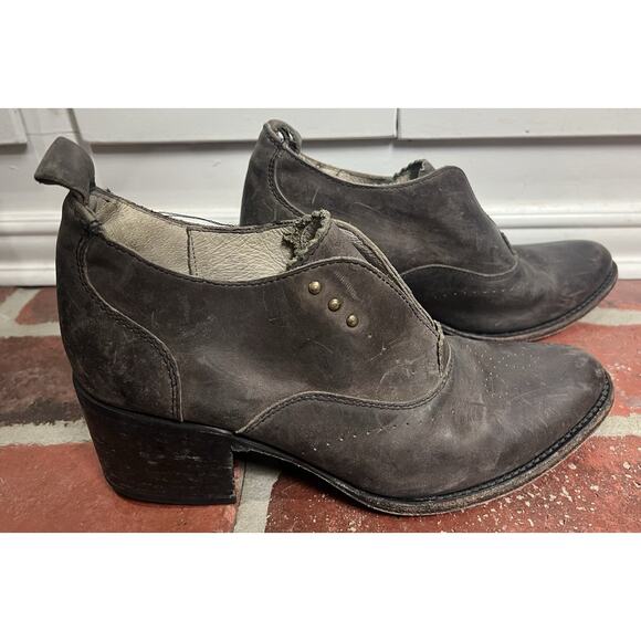 Freebird By Steven Sadie Leather Booties Women’s Size - Picture 1 of 9